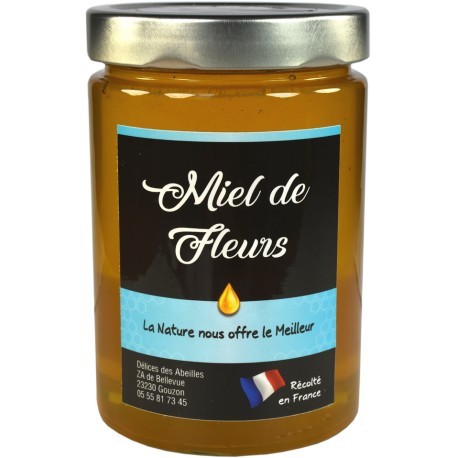 Miel de fleurs 750g