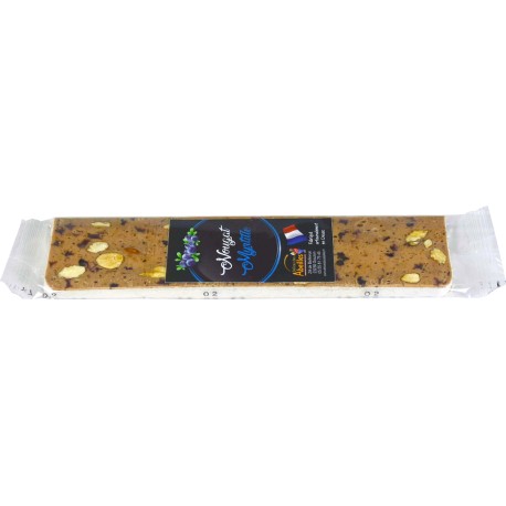 Nougat à la Myrtille Barre de 100g