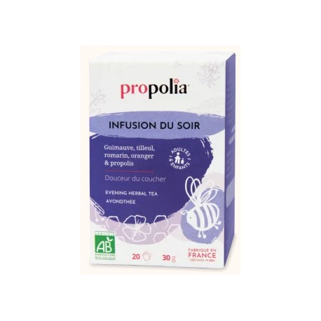 Infusion Détente et Sommeil BIO Propolia