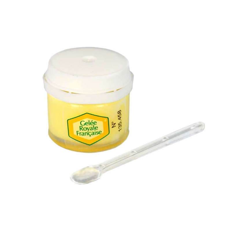 Commandez la gelée royale pure bio - Abeille Heureuse