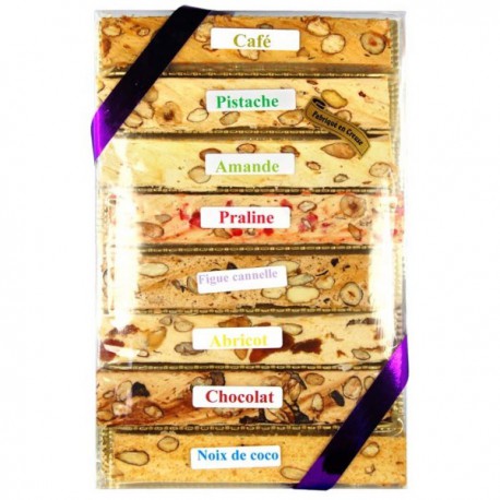 Coffret Assortiment Nougats 400g