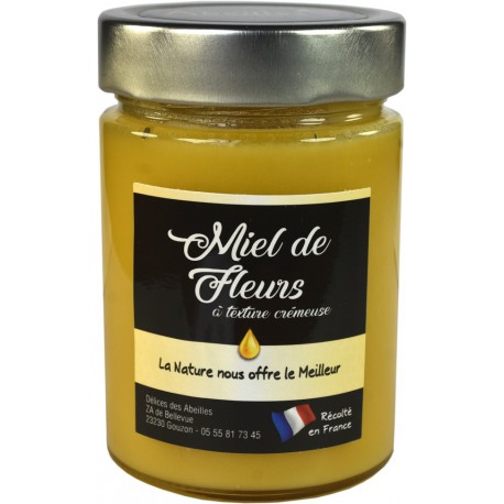 Miel de fleurs crémeux 400 g