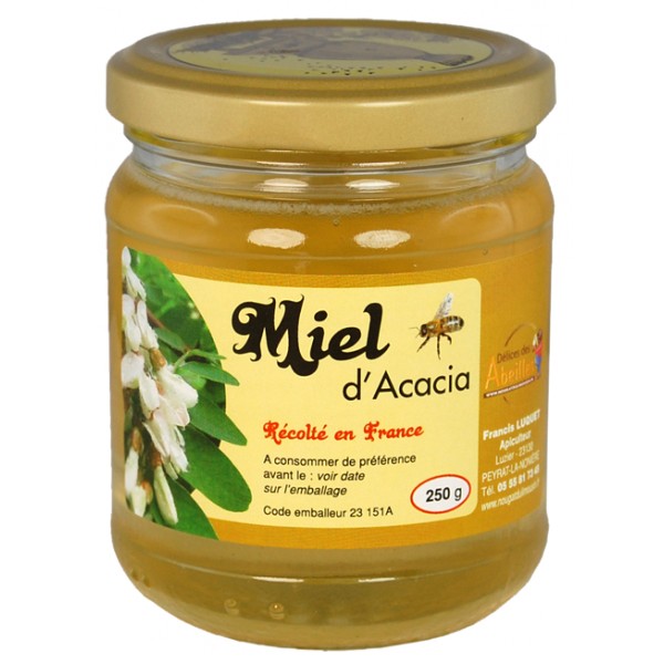 Miel d'acacia produit en Creuse_Délices des Abeilles