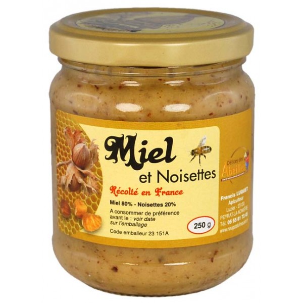 Miel et noisettes